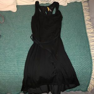 Black flowy dress